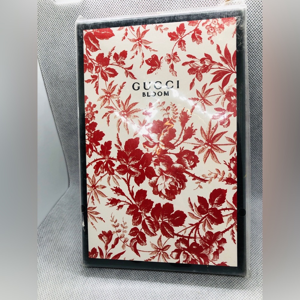 Gucci Bloom Floral notebook- Red & Cream